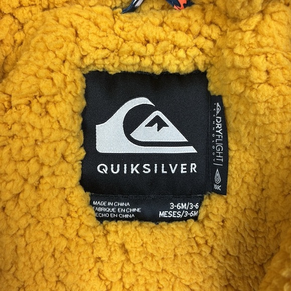 Quicksilver infant snowsuit bunting sz 3-6 months - Picture 7 of 8